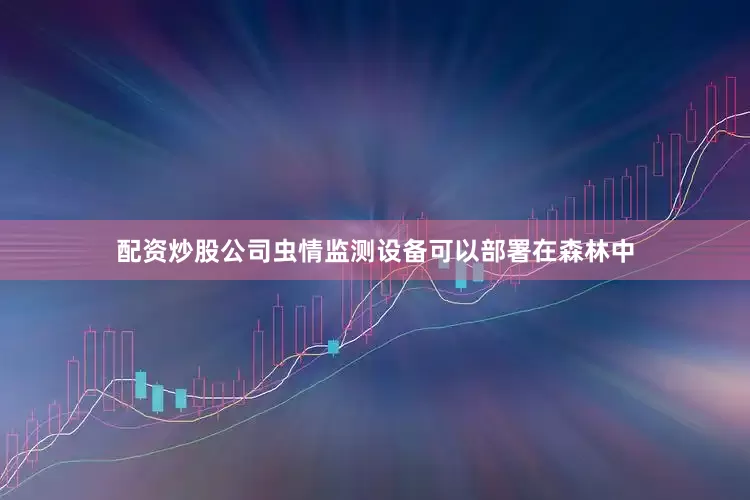 配资炒股公司虫情监测设备可以部署在森林中