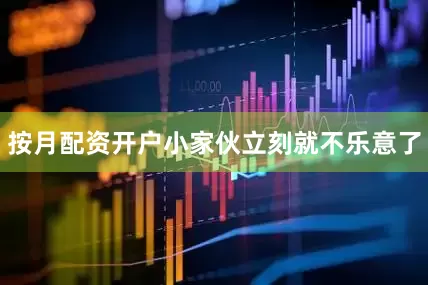 按月配资开户小家伙立刻就不乐意了